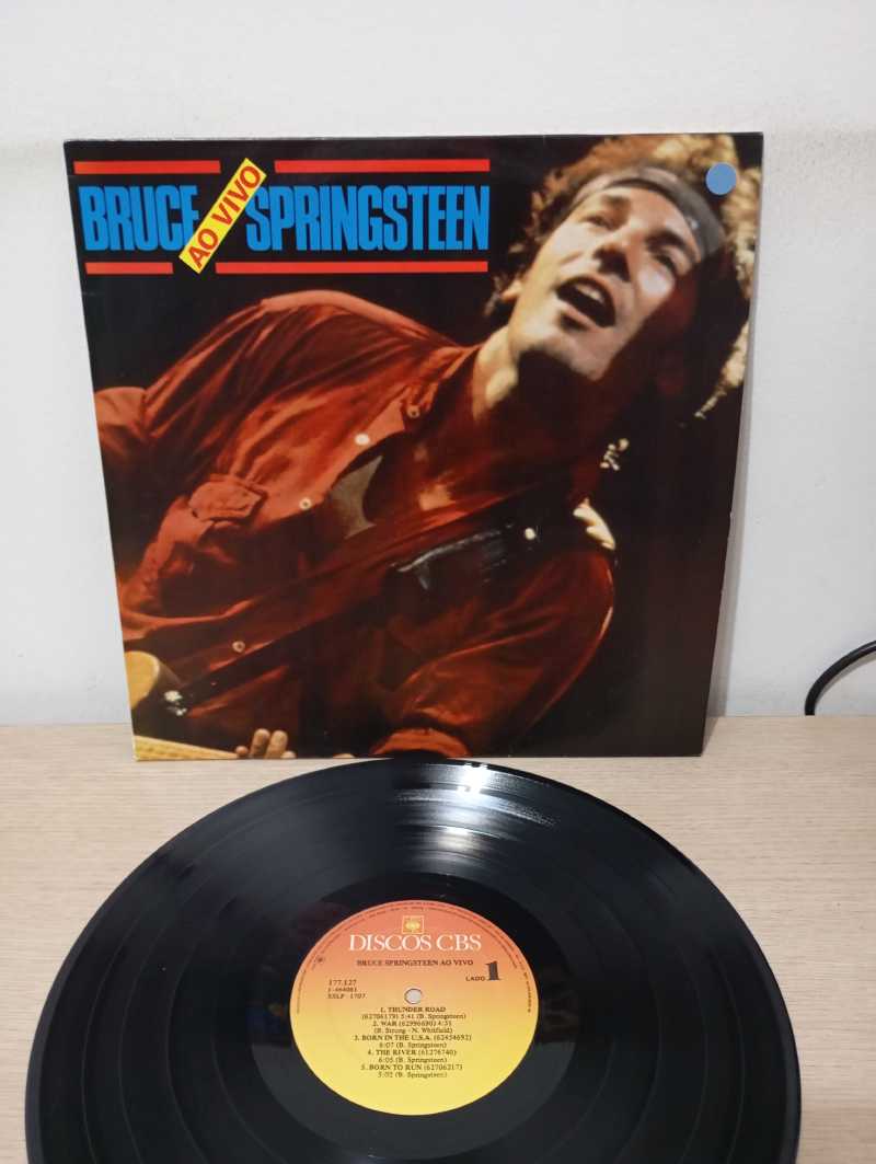 Lp Vinil Bruce Springsteen Ao Vivo