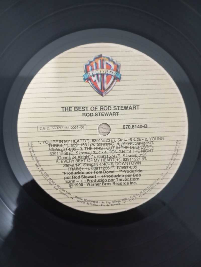 Lp Vinil Rod Stewart The Best Of Rod Stewart