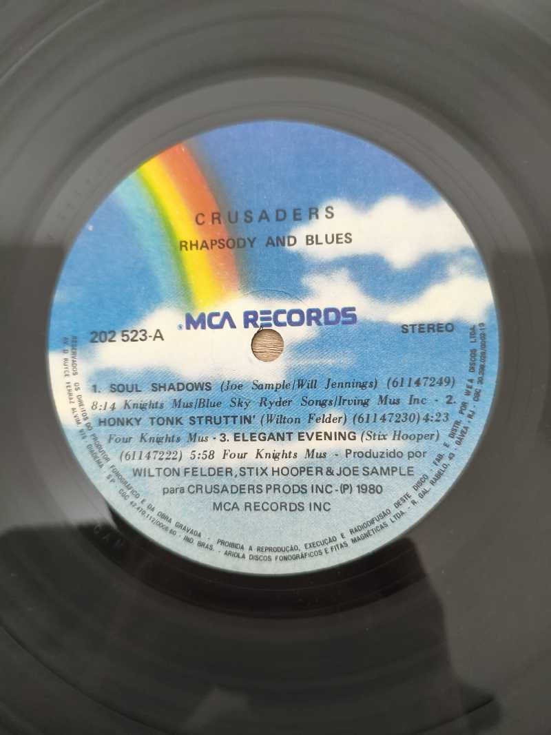 Lp Vinil The Crusaders Rhapsody And Blues