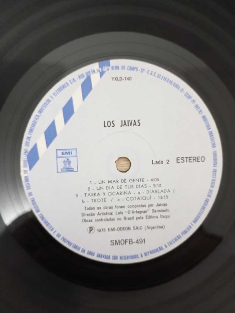 Lp Vinil Los Jaivas 1975 Com Encarte
