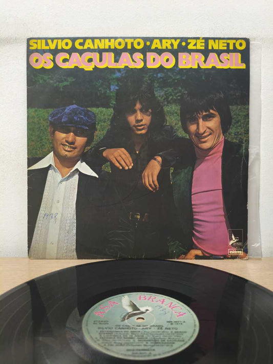 Lp Vinil Silvio Canhoto, Ary �& Zé Neto Os Caçulas Do Br
