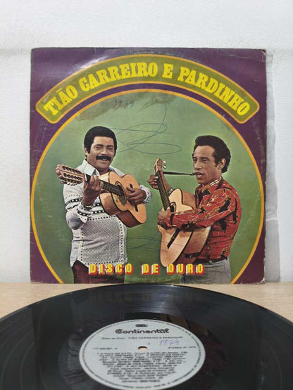 Lp Vinil Tião Carreiro E Pardinho Disco De Ouro