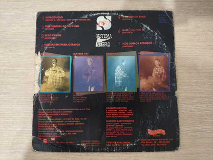 Lp Vinil Sistema Negro Bem Vindos ao Inferno