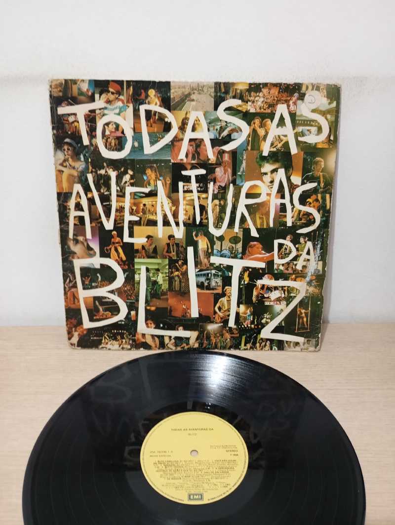Lp Vinil Blitz Todas As Aventuras Da Blitz