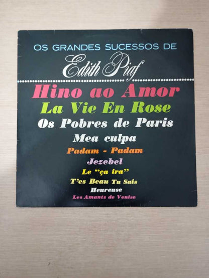 Lp Vinil Edith Piaf Os Grandes Sucessos de Edith Piaf