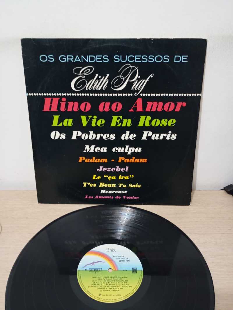 Lp Vinil Edith Piaf Os Grandes Sucessos de Edith Piaf