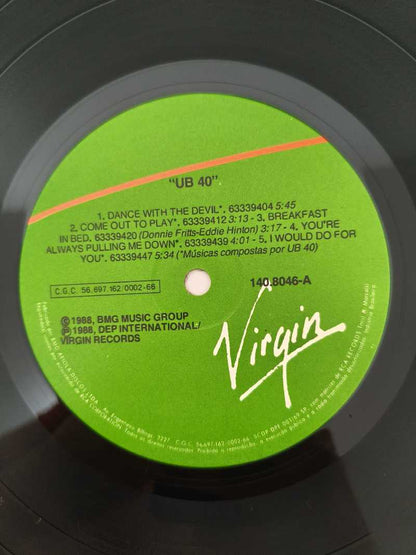 Lp Vinil UB40 1988 Com Encarte