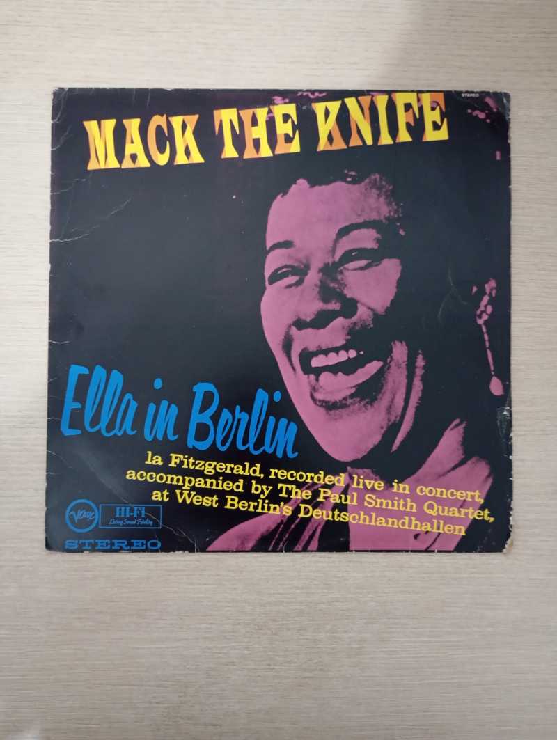 Lp Vinil Ella Fitzgerald Mack The Knife - Ella In Berlin