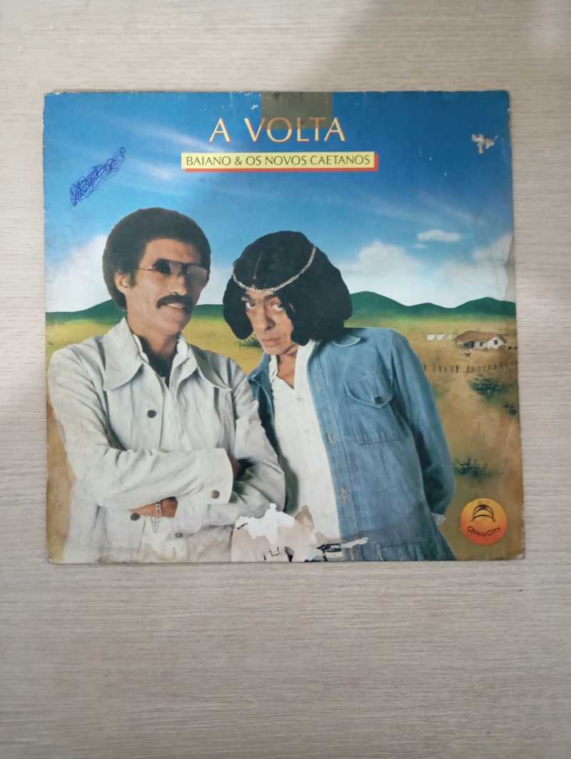 Lp Vinil Baiano & Os Novos Caetanos A Volta