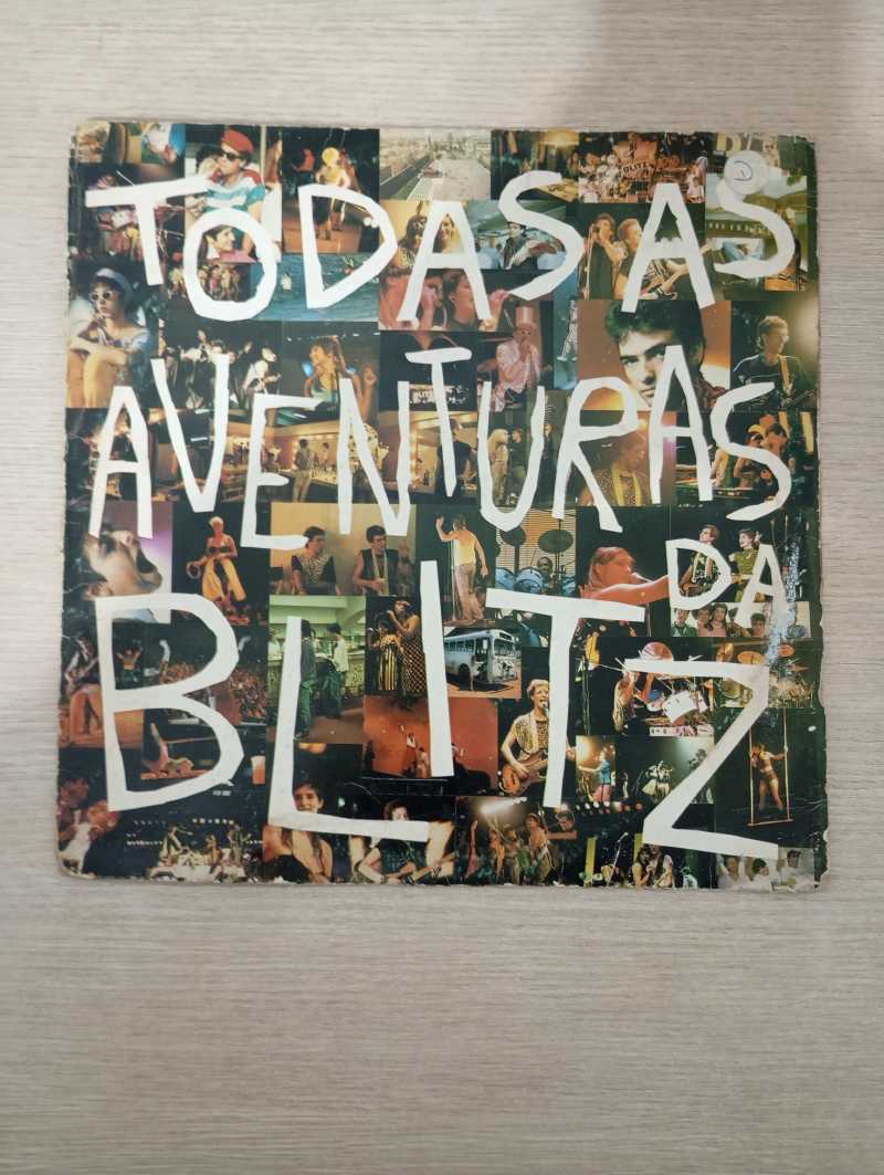 Lp Vinil Blitz Todas As Aventuras Da Blitz