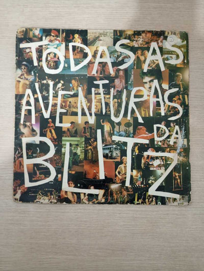Lp Vinil Blitz Todas As Aventuras Da Blitz