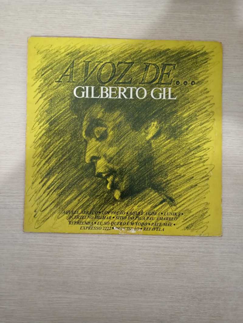 Lp Vinil Gilberto Gil A Voz De Gilberto Gil