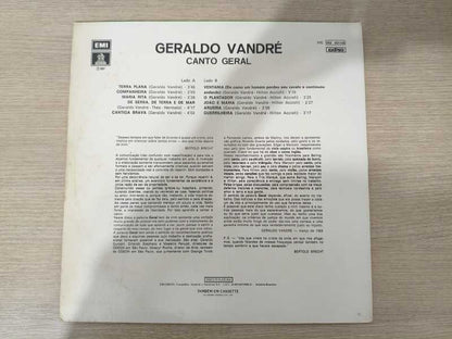 Lp Vinil Geraldo Vandré Canto Geral