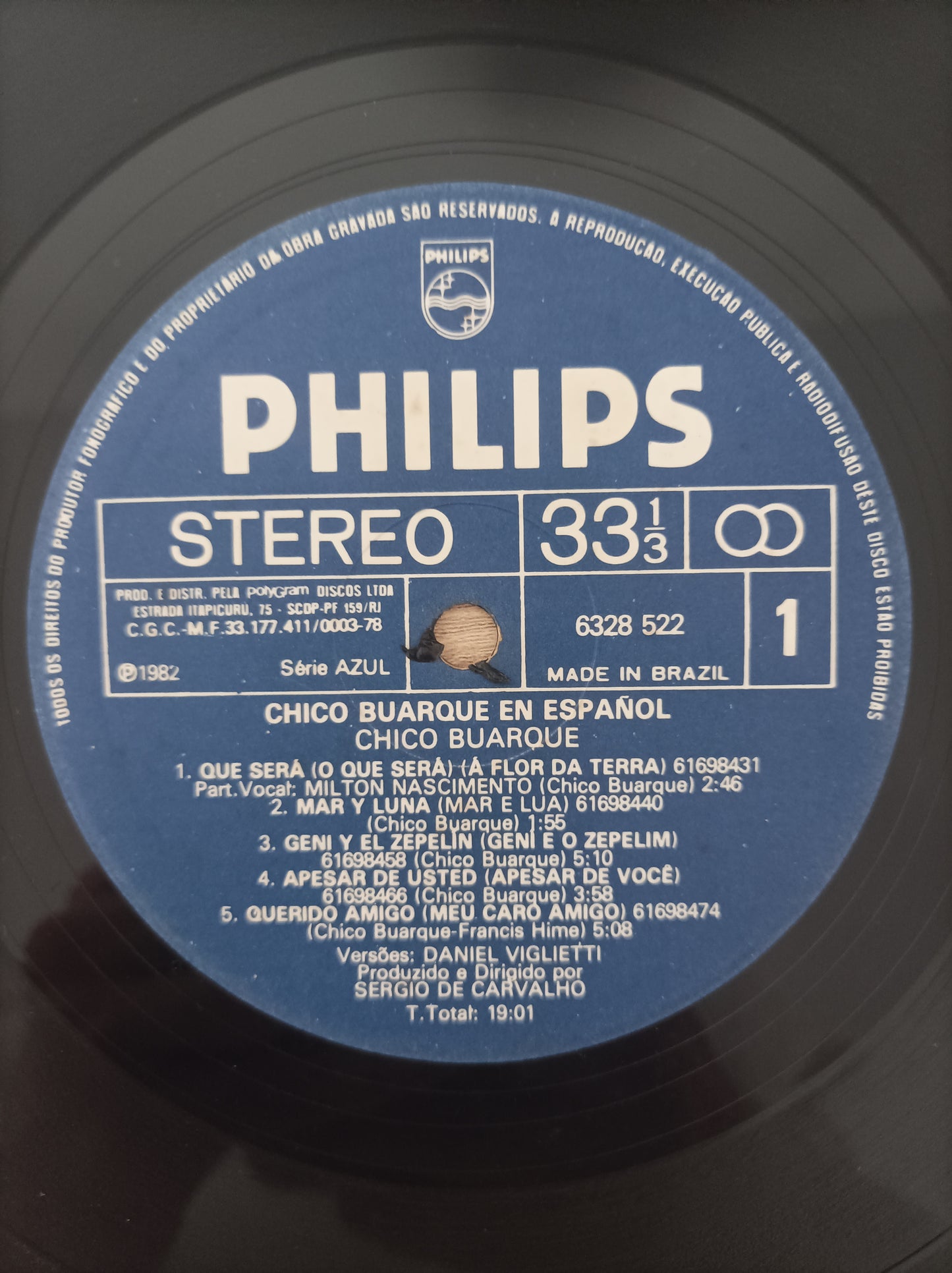 Lp Vinil Chico Buarque En Español