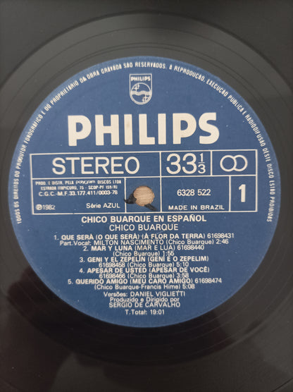 Lp Vinil Chico Buarque En Español
