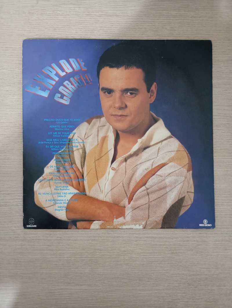 Lp Vinil Trilha Sonora Explode Coração Nacional