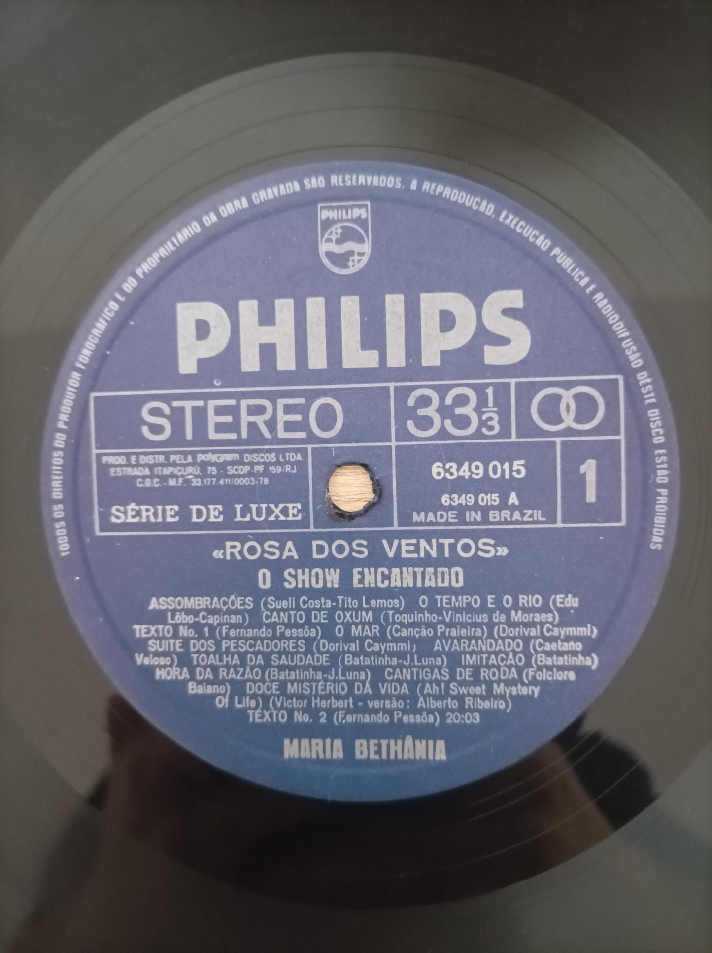 Lp Vinil Maria Bethânia Rosa Dos Ventos