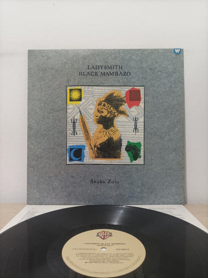 Lp Vinil Ladysmith Black Mambazo Shaka Zulu Com Encarte
