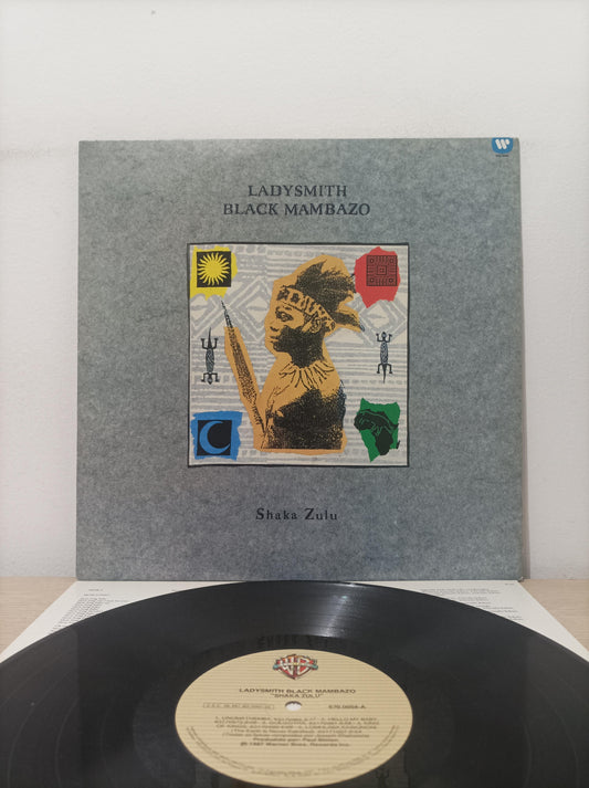 Lp Vinil Ladysmith Black Mambazo Shaka Zulu Com Encarte
