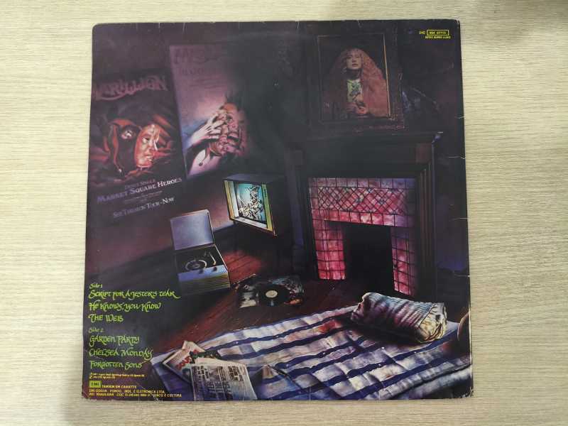 Lp Vinil Marillion Script For A Jester's Tear Capa Dupla