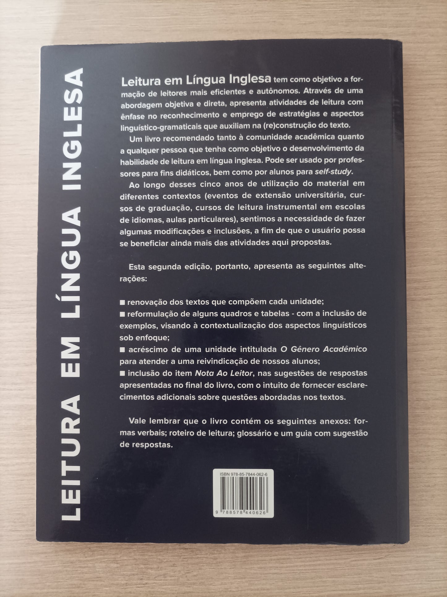 Livro Leitura Em Língua Inglesa