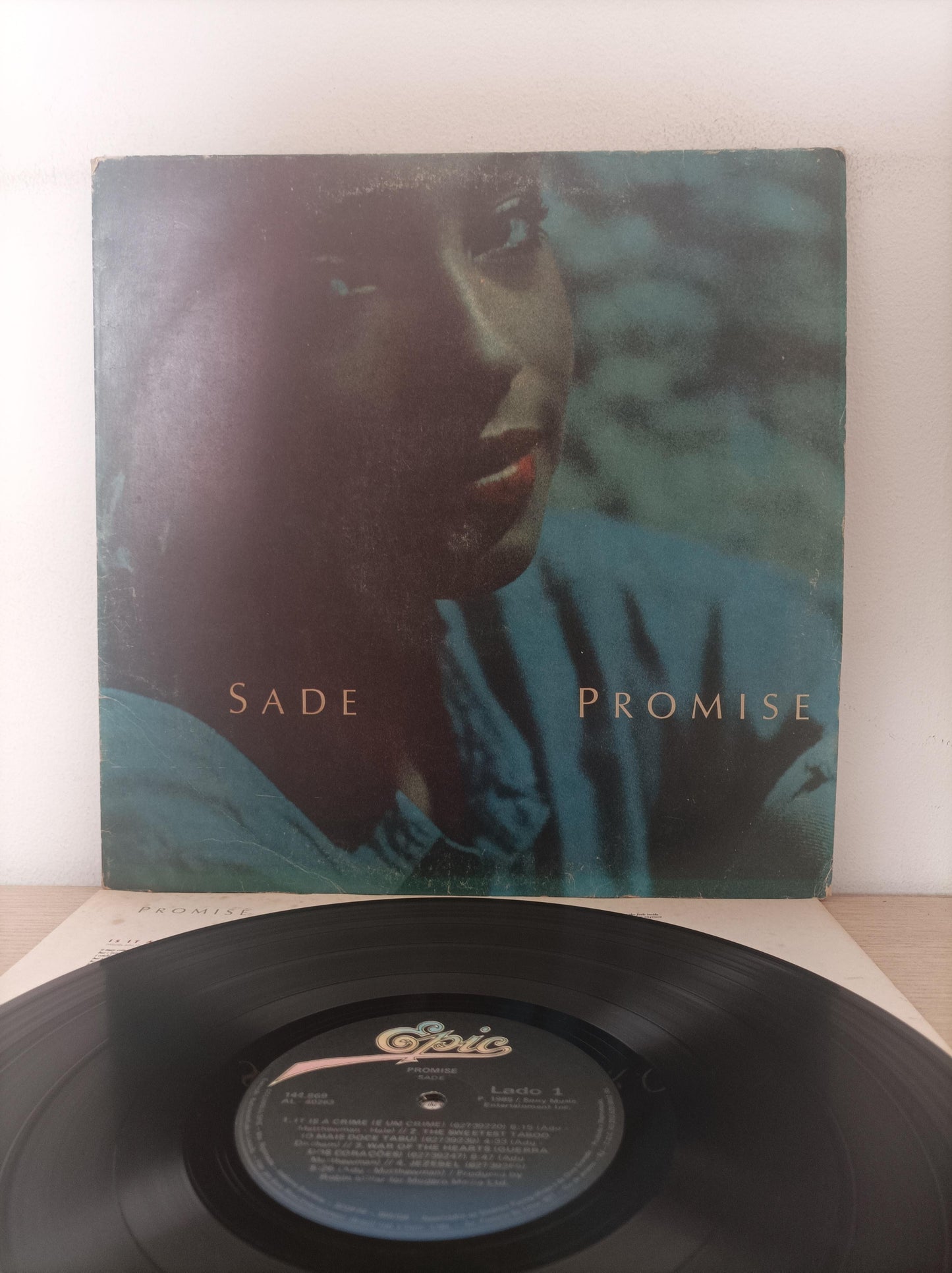 Lp Vinil Sade Promise Com Encarte