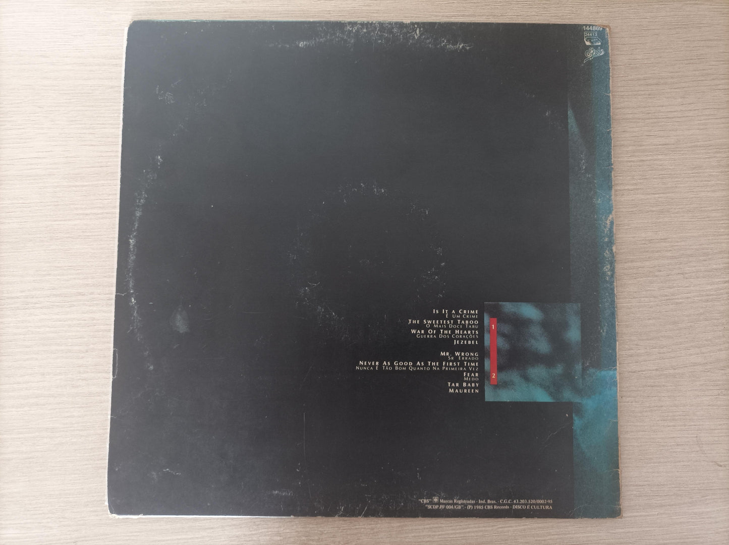 Lp Vinil Sade Promise Com Encarte
