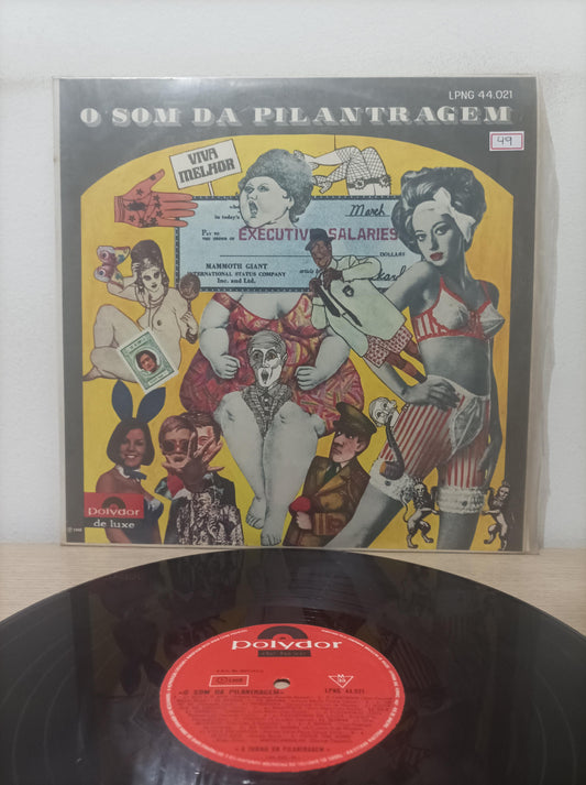 Lp Vinil A Turma Da Pilantragem O Som Da Pilantragem