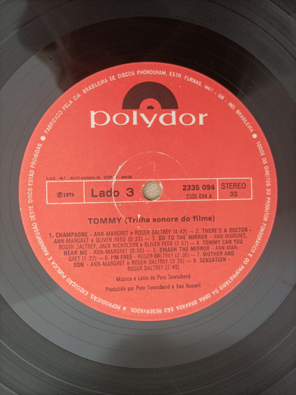 Lp Vinil Tommy 1975 Duplo Com Encarte