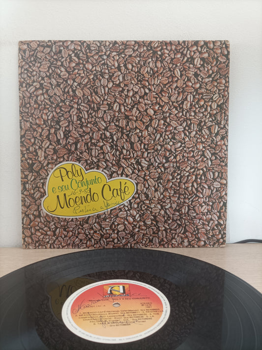 Lp Vinil Poly E Seu Conjunto Moendo Café