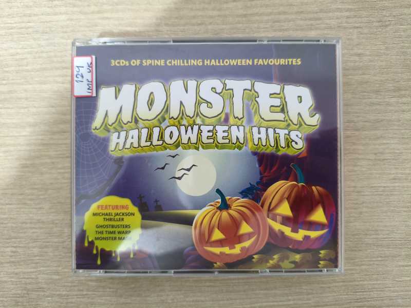 CD Monster Halloween Hits Triplo Importado