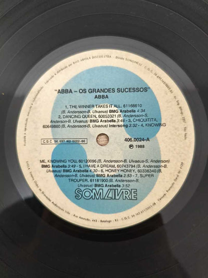 Lp Vinil ABBA Os Grandes Sucessos
