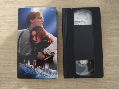 Fita VHS Titanic Filme Dublado Com encartes