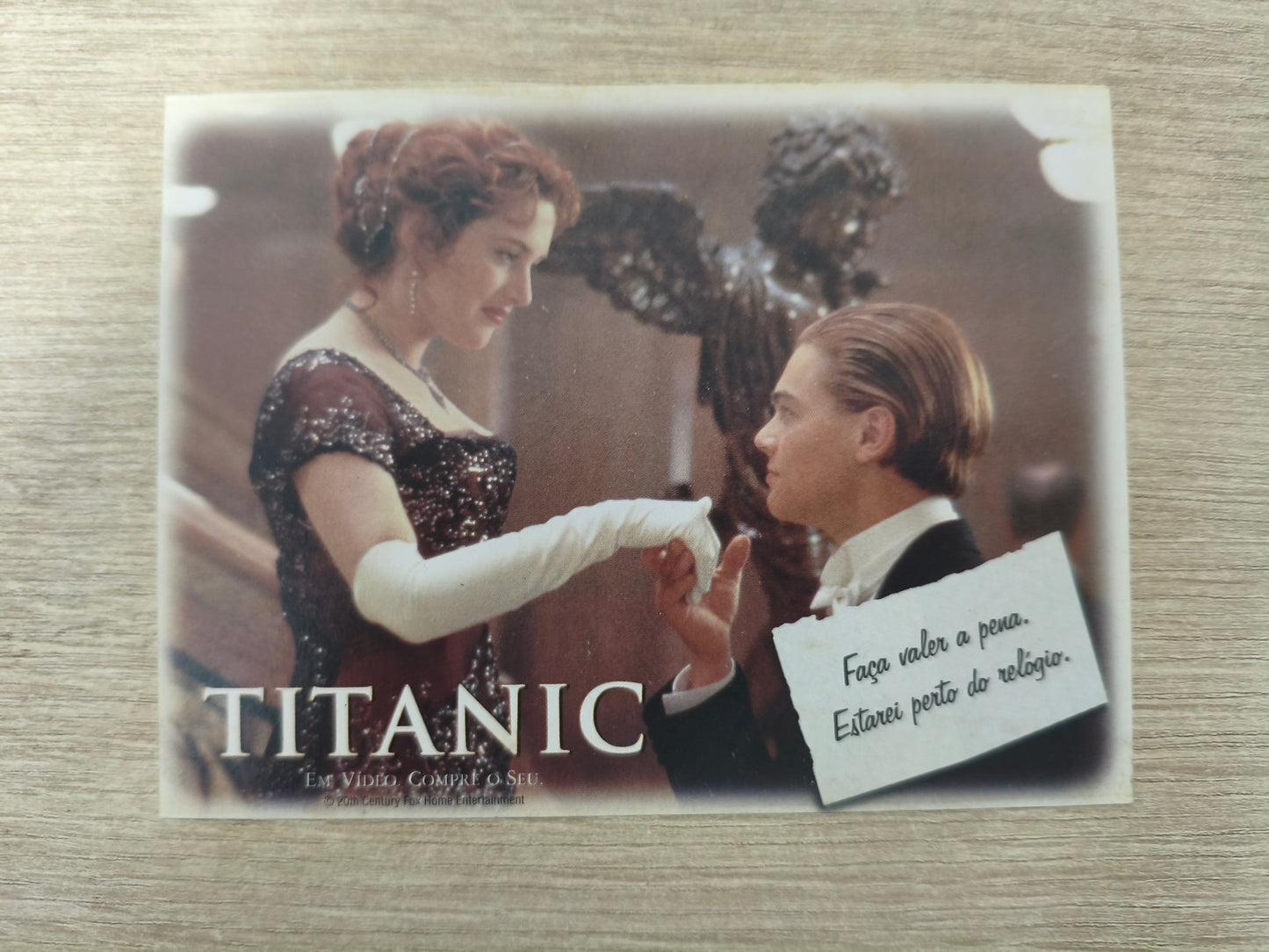 Fita VHS Titanic Filme Dublado Com encartes