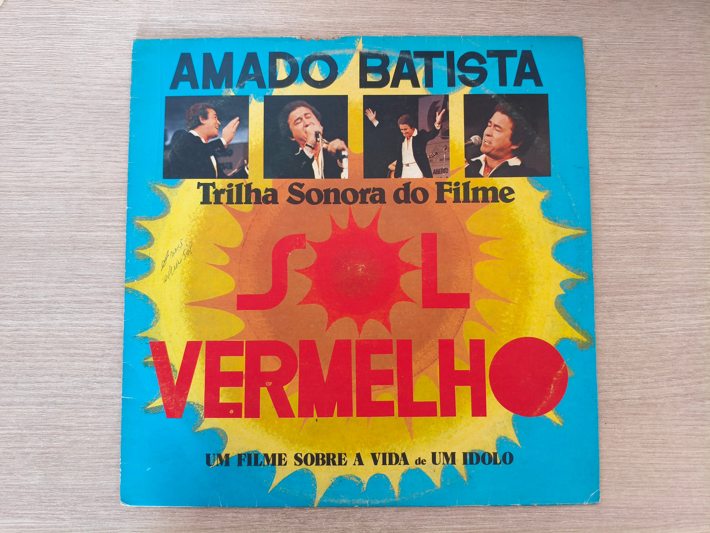 Lp Vinil Amado Batista Sol Vermelho