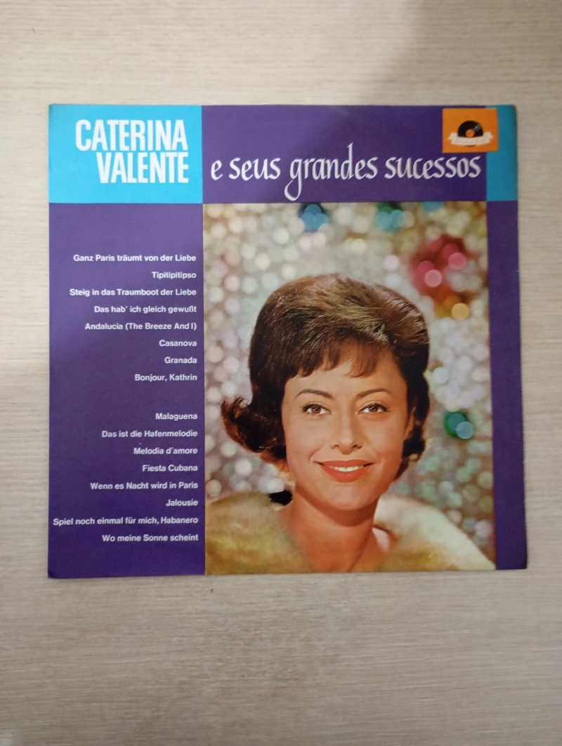 Lp Vinil Caterina Valente E Seus Grandes Sucessos