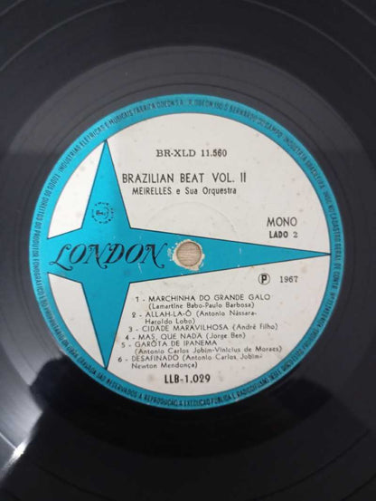 Lp Vinil Meirelles E Sua Orquestra Brazilian Beat Vol. 2