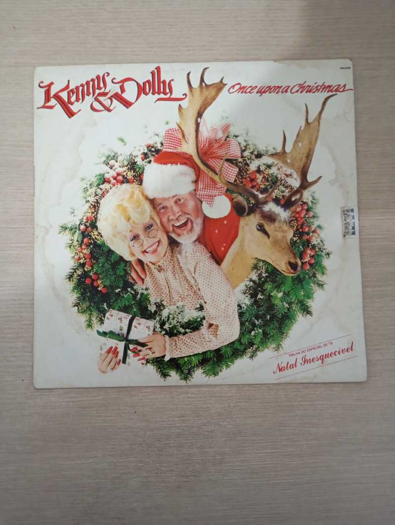 Lp Vinil Kenny Rogers / Dolly Parton Once Upon A Christmas