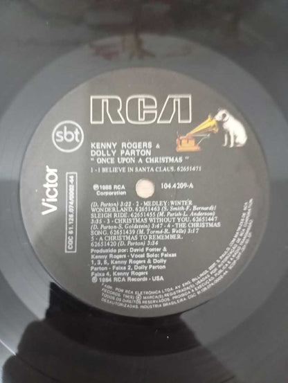 Lp Vinil Kenny Rogers / Dolly Parton Once Upon A Christmas