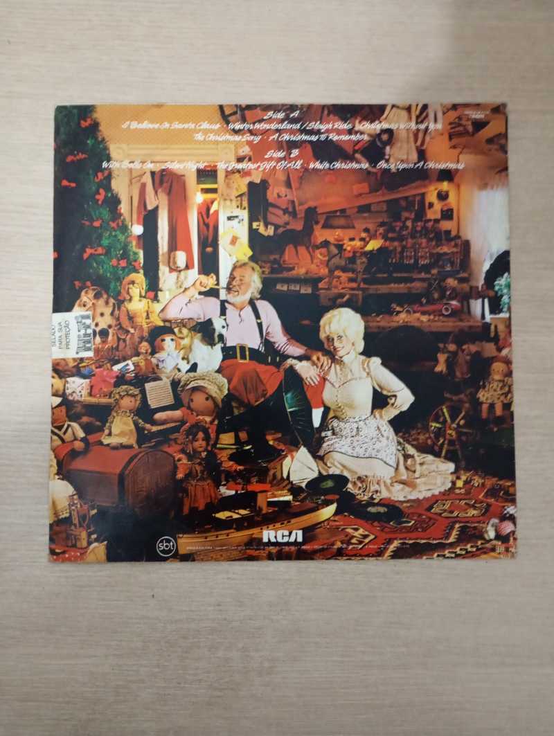 Lp Vinil Kenny Rogers / Dolly Parton Once Upon A Christmas