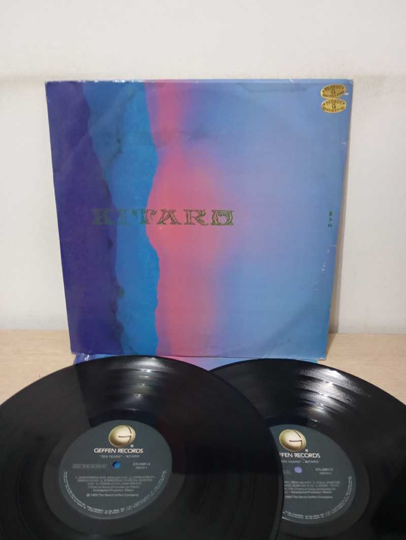 Lp Vinil Kitaro Ten Years Duplo Com Encarte