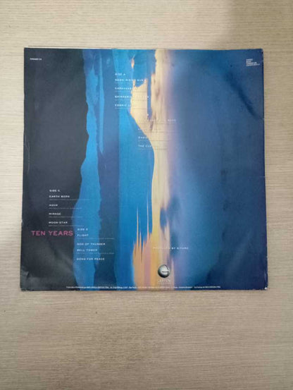 Lp Vinil Kitaro Ten Years Duplo Com Encarte