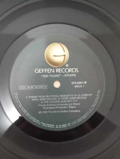 Lp Vinil Kitaro Ten Years Duplo Com Encarte