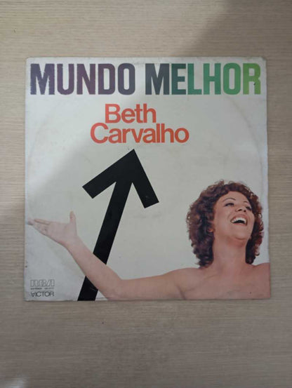 Lp Vinil Beth Carvalho Mundo Melhor