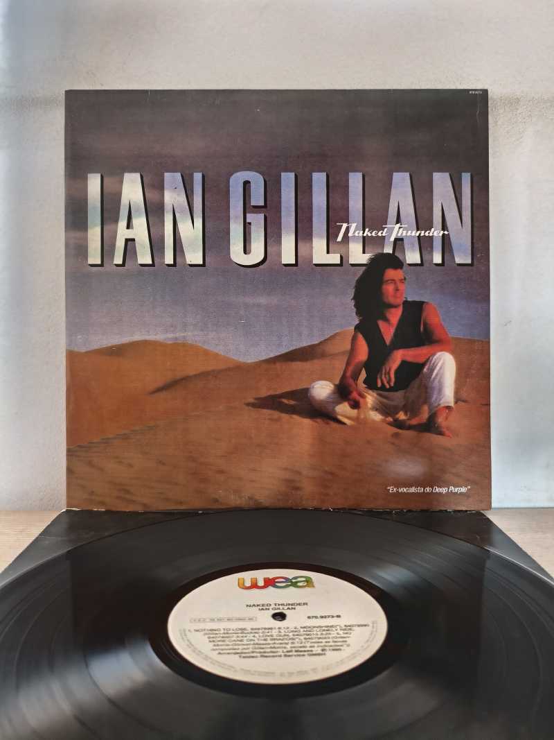 Lp Vinil Ian Gillan Naked Thunder Com Encarte
