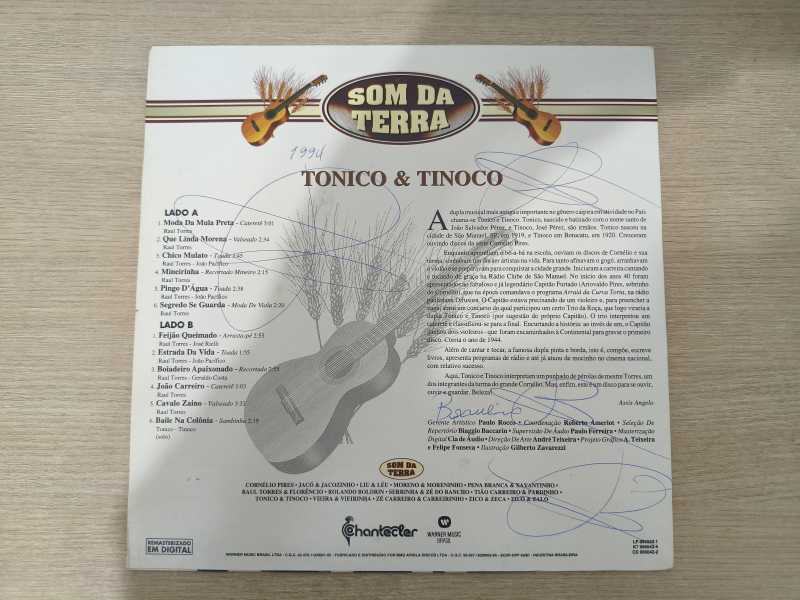 Lp Vinil Tonico & Tinoco Som Da Terra
