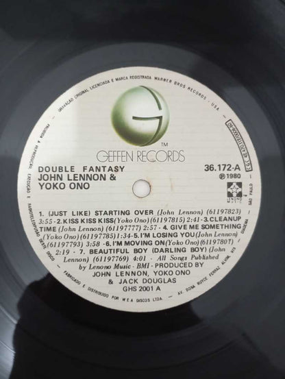Lp Vinil John Lennon & Yoko Ono Double Fantasy Com Encarte