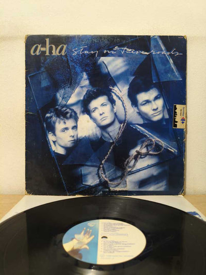 Lp Vinil a-ha Stay On These Roads Com Encarte