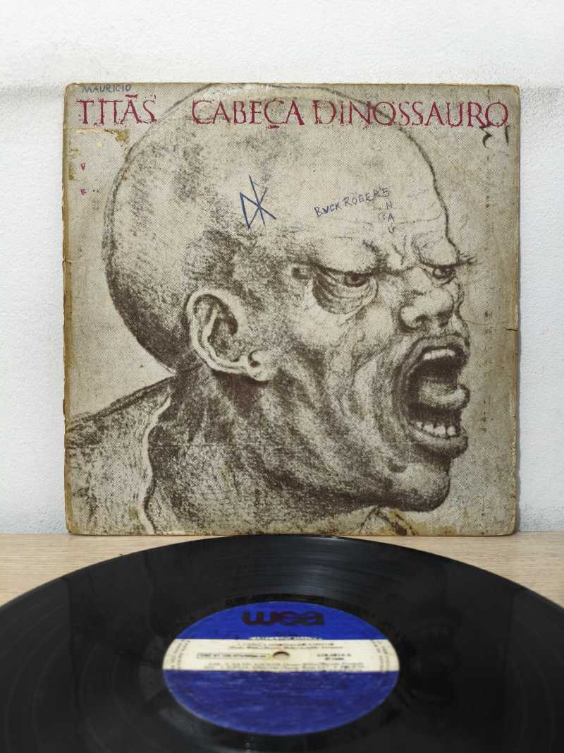 Lp Vinil Titãs Cabeça Dinossauro