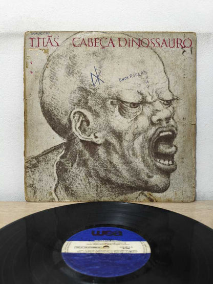 Lp Vinil Titãs Cabeça Dinossauro